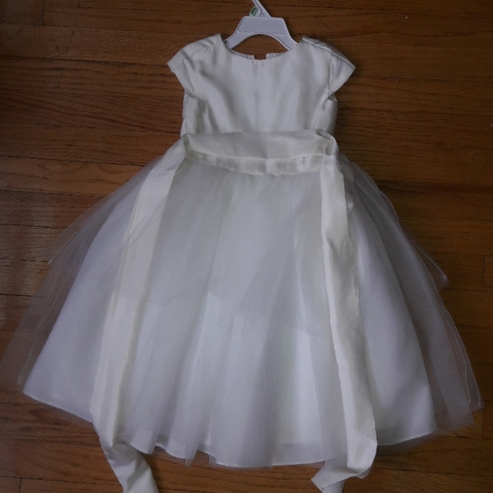 Beautiful Ivory Flower Girl Dress